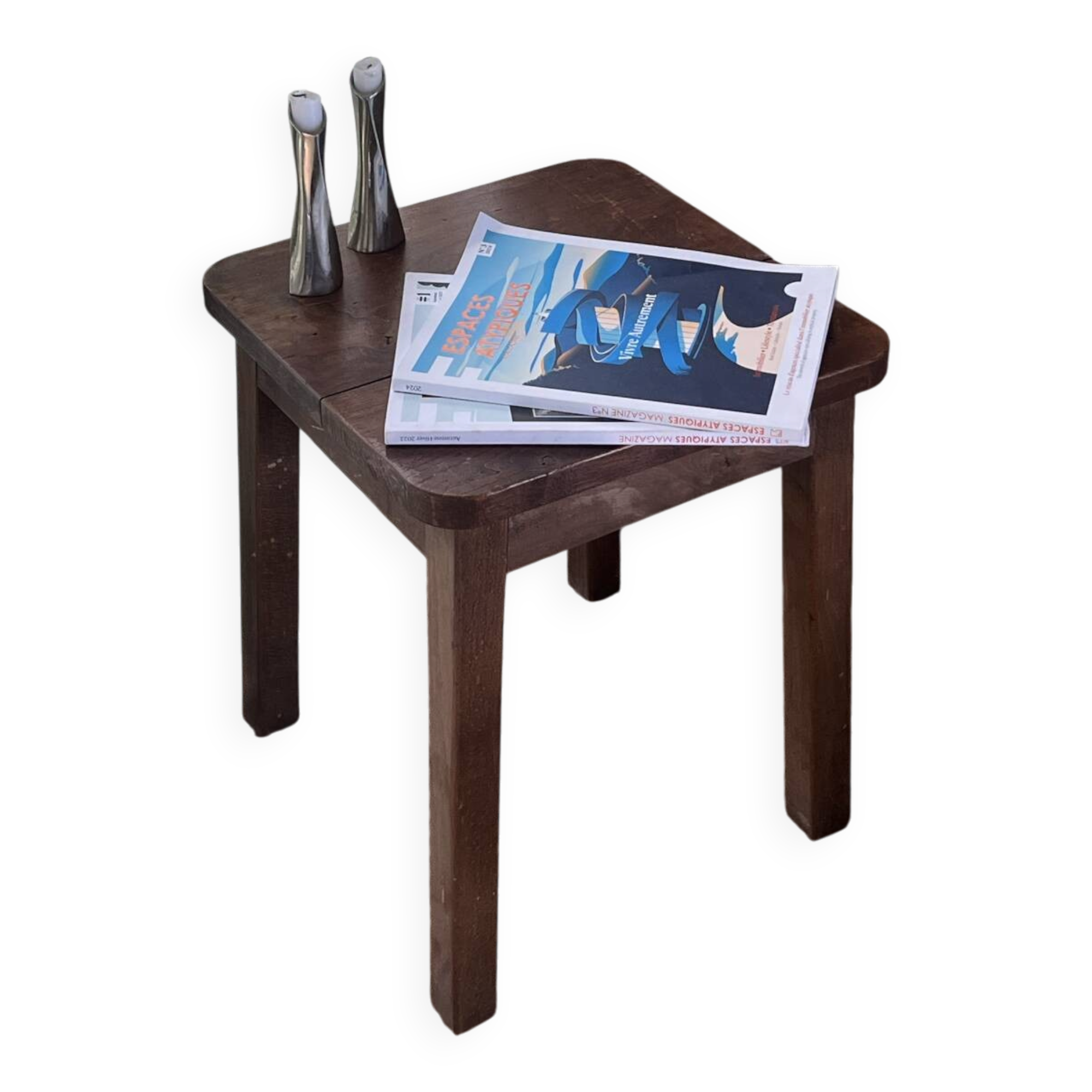 Old wooden stool