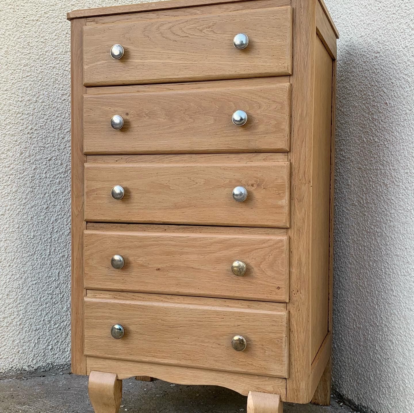 Art Deco ragpicker raw wood