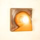 Striking Fat Lava wall lamp by Goebel, 1970s, Space Age design
