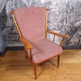 Vintage Baumann fan armchair