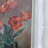 Bouquet of Tulips painting by Gauthier 20th century