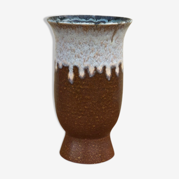 Vase vintage céramique émaillée