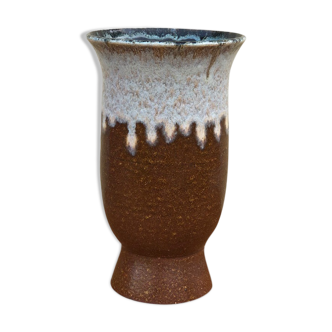 Vase vintage céramique émaillée