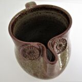 Vintage zoomorphic sandstone pitcher