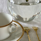 Large cup and saucer Haviland