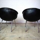 2 fauteuils vintage