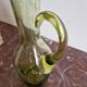 Huilier en verre soufflé bullé - Verrerie de Biot