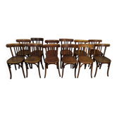 12 Baumann bistro chairs