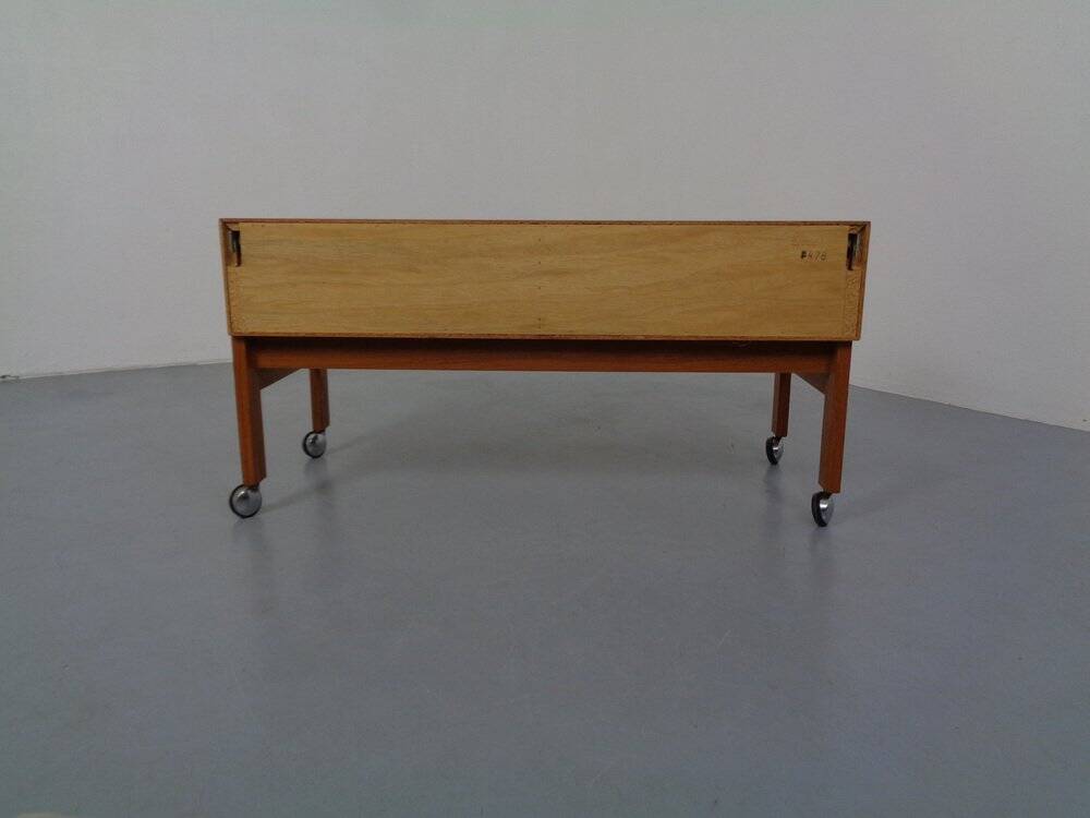 Rollable Chest of Drawers by Rud Thygesen & Johnny Sorensen for Hansen & Guldborg Furniture, Denmark, 1960s