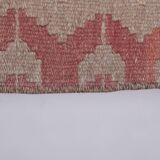 Vintage Turkish rug from Oushak, hand-woven74x358 cm