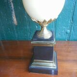 Ostrich egg lamp