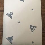 Original drawing abstract faces Yves Nivelle