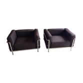 Fauteuils LC3 de Le Corbusier par Cassina