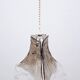 3 leafed murano glass pendant lamp by Carlo Nason for Mazzega