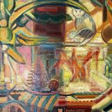 Still life by Mario Faustino Lafetat