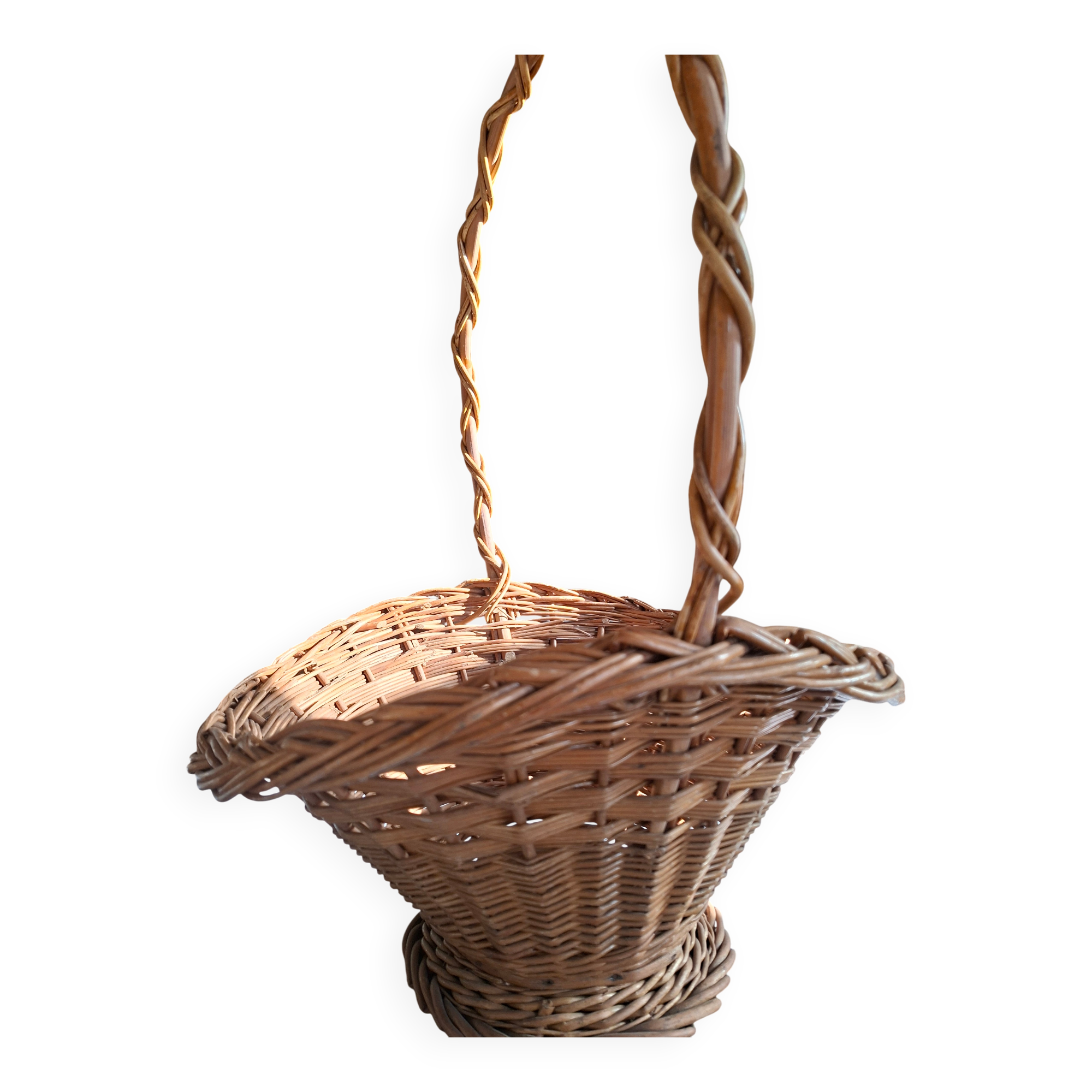 Willow flower basket