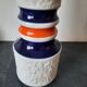 Vase op art vintage