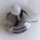 Opaline Globe Ceiling Light - Brasserie Type - 1950