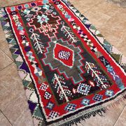 Tapis marocain vintage - Petit tapis Boujaad -  Tapis Boucharouit