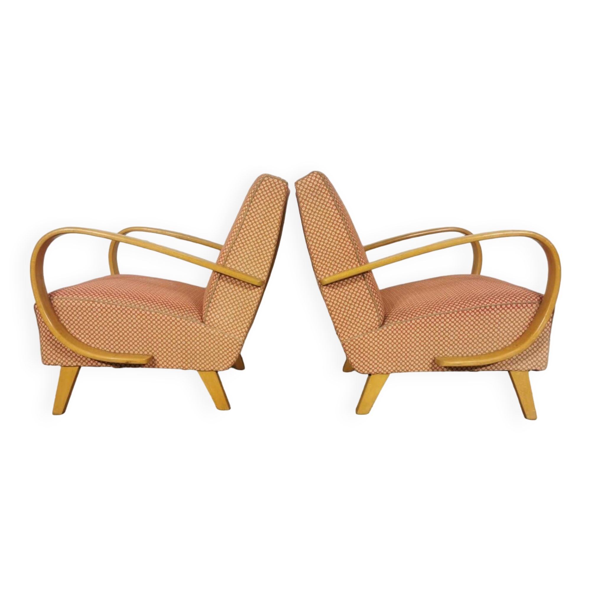 Vintage Armchair by Jindrich Halabala