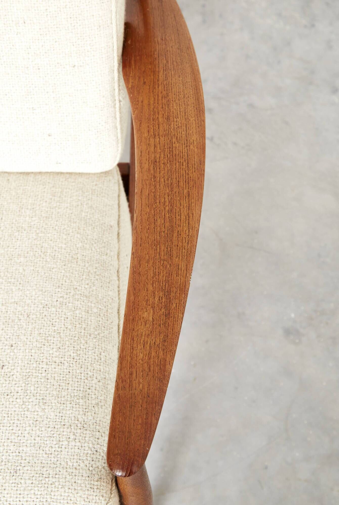 Mid-Century FD118 Teak Easy Chair by Grete Jalk for France &  Søn