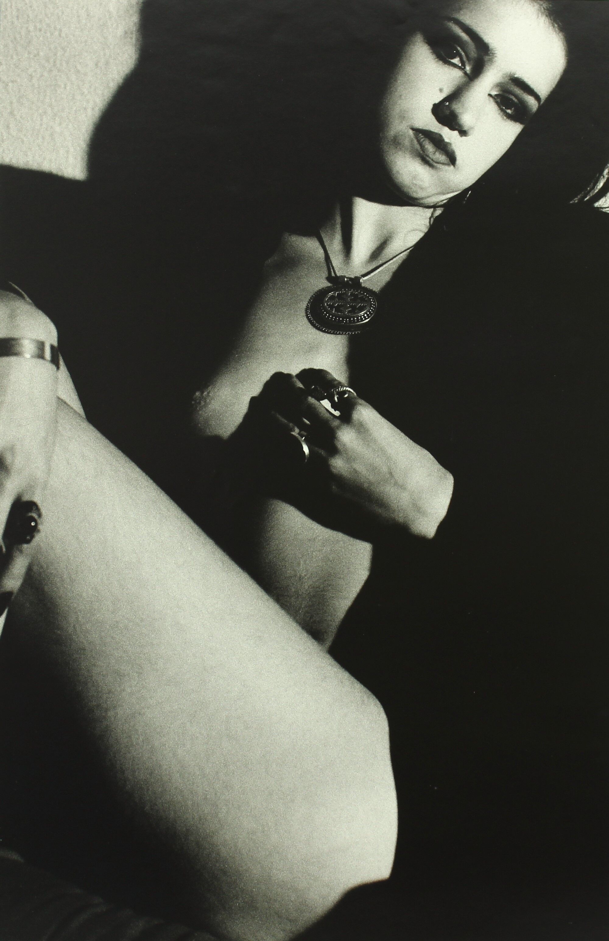 Vintage gelatin silver print by Nat Finkelstein 1991 signed