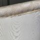 Armchair art deco 1930 marquetry fabric white cream foliage decoration