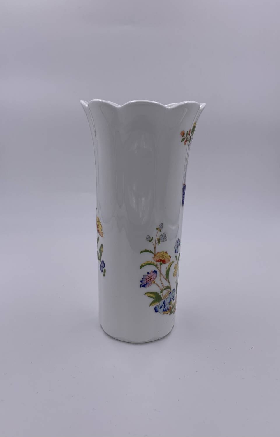 Aynsley cottage garden porcelain vase