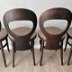 Set of 4 Baumann "Mouette" chairs – bent wood