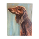 Canvas depicting a dog