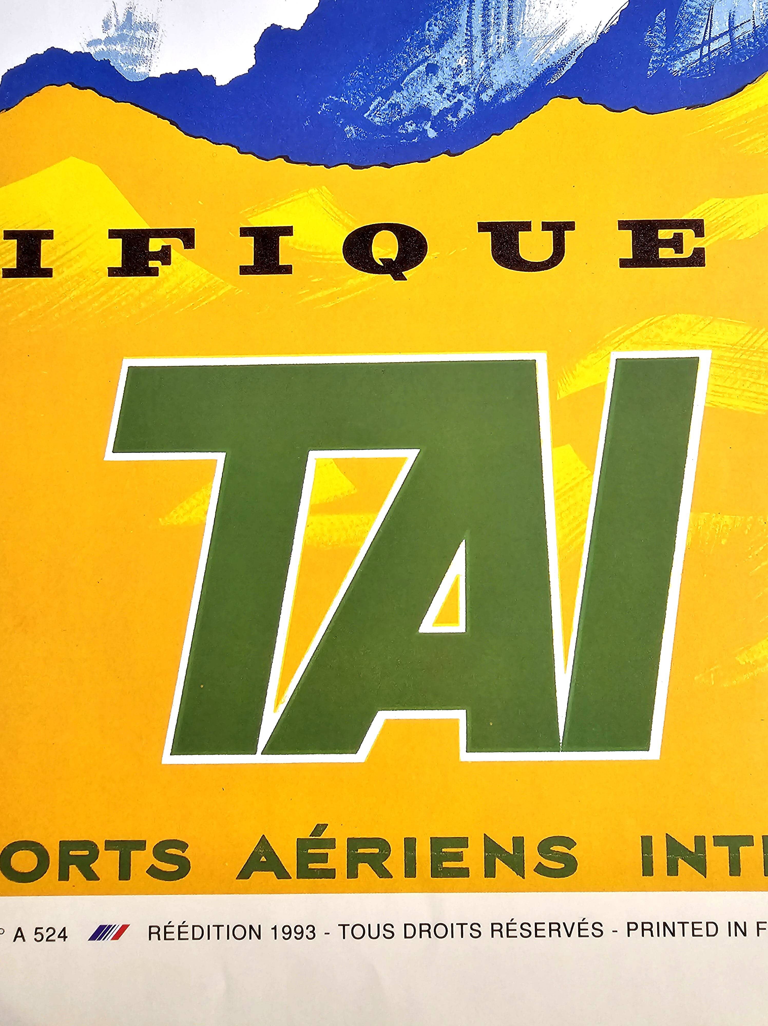 Hervé Morvan poster - Tai - South Pacific