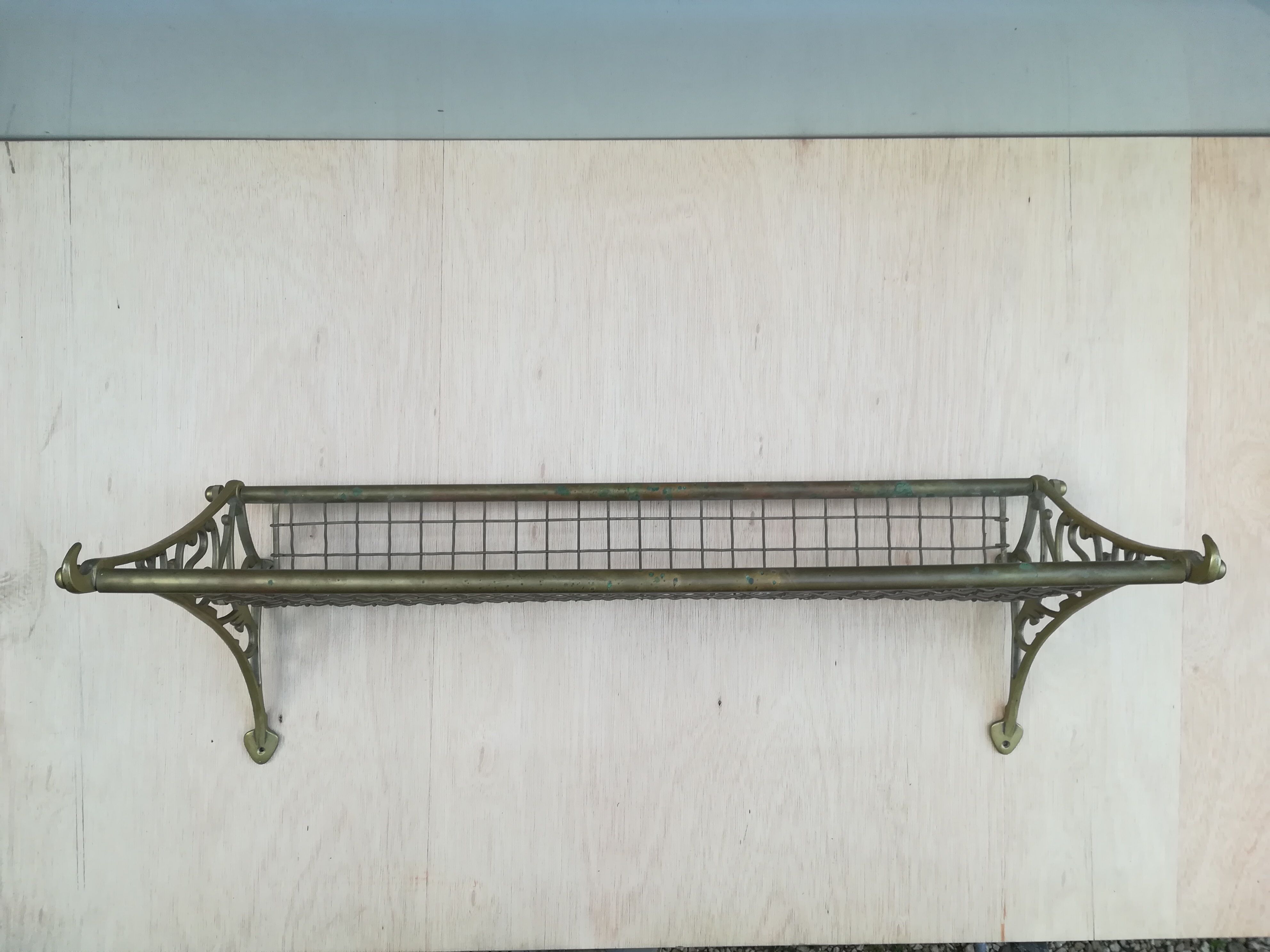 Shelf, train luggage rack