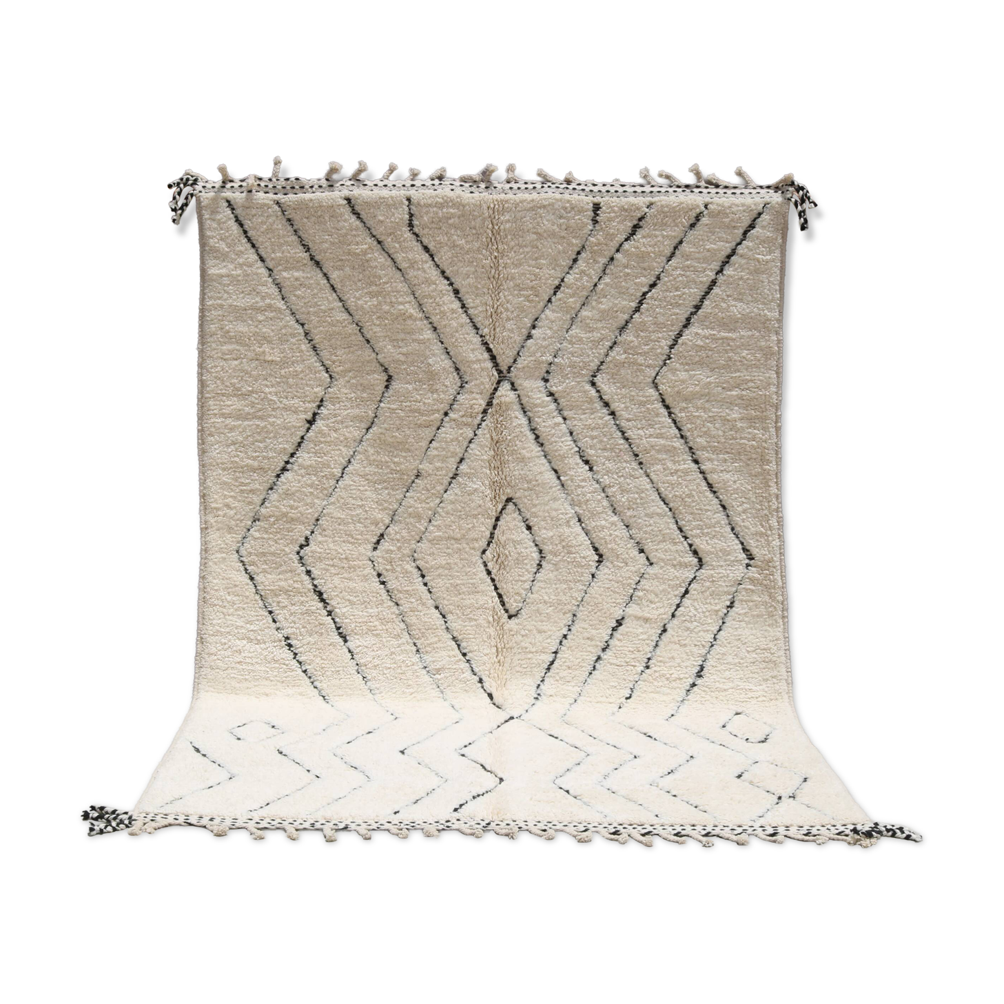 Grand tapis Beni Ouarain, 300 x 200 cm - G1029