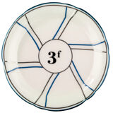 Porcelain wormwood saucer