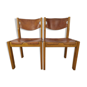 Chaises en cuir maison