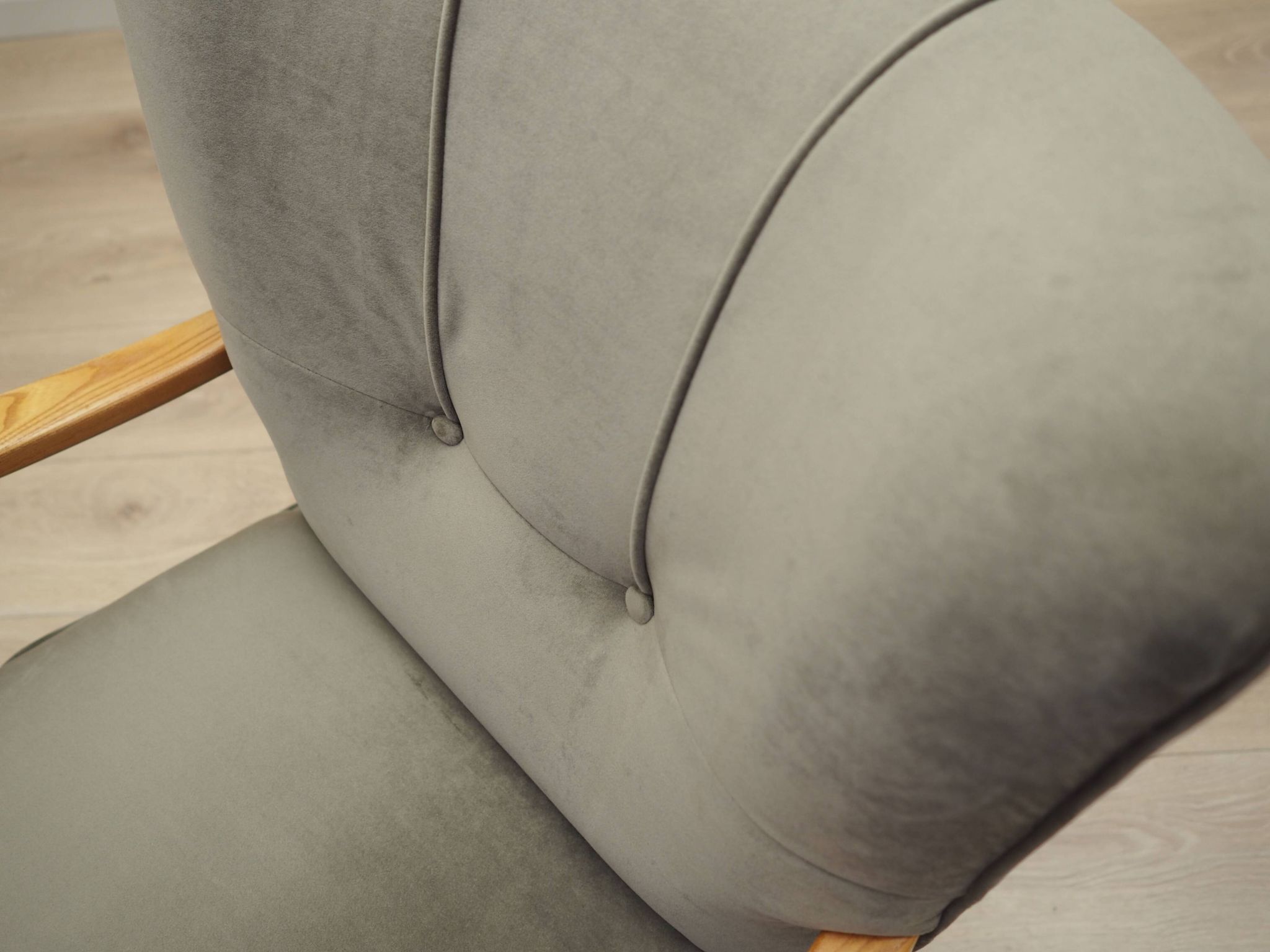 Beech armchair, Danish design, 1960s, production: Denmark