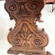 Table a manger de style Renaissance en bois massif sculpté XX siècle