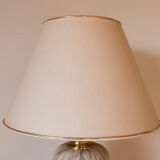 Marble and gold lamp