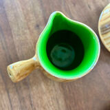 Vallauris coffee set – wood effect & colorful interiors