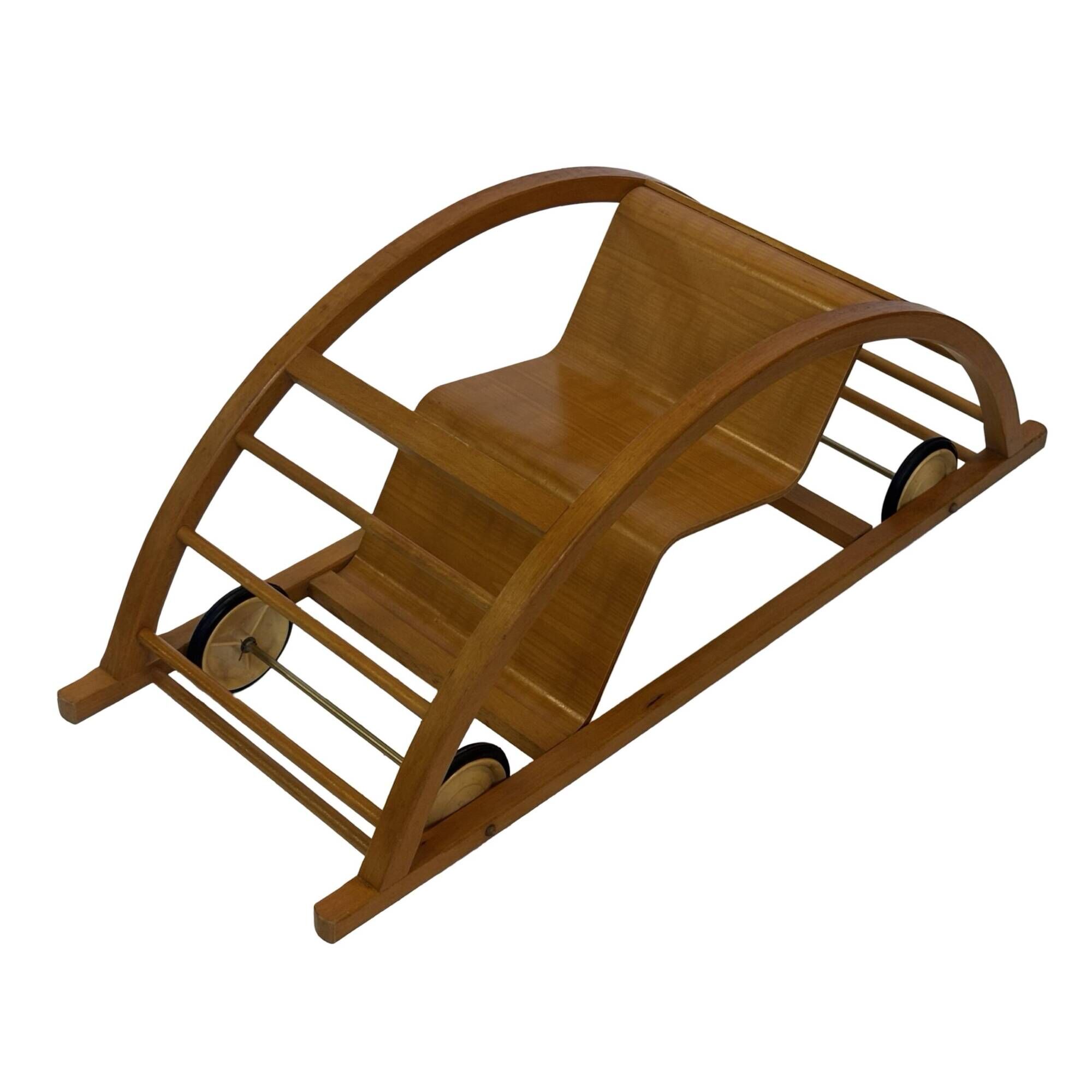 Schaukelwagen by Hans Brockhage & Erwin Andra for Siegfried Lenz, 1955