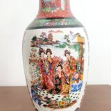 Chinese vase, Rose family style