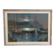 Seascape, oil on canvas, late 20th century
