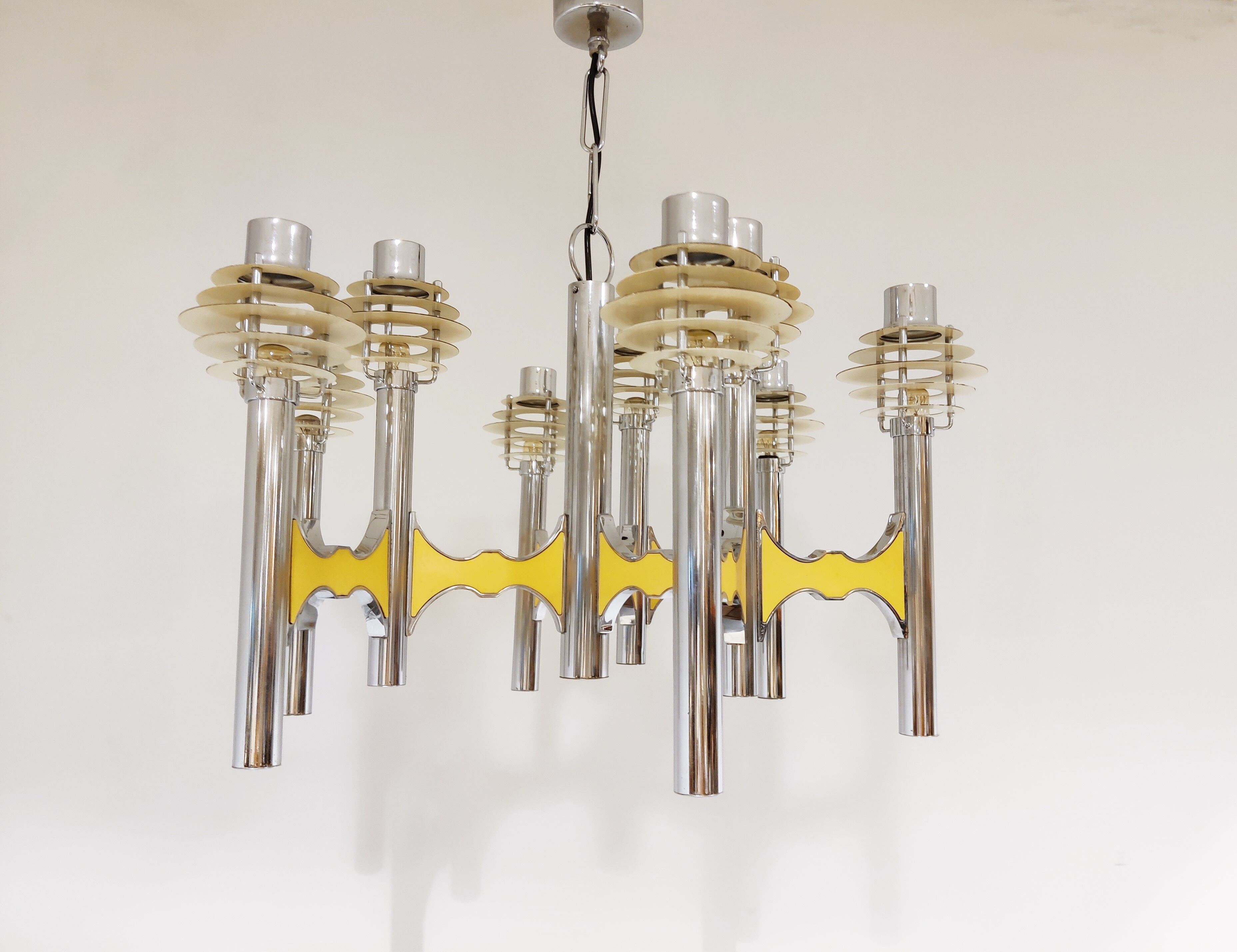 Home Sciolari space age chandelier, 1970s