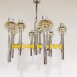 Lustre space age de la Maison Sciolari, années 1970