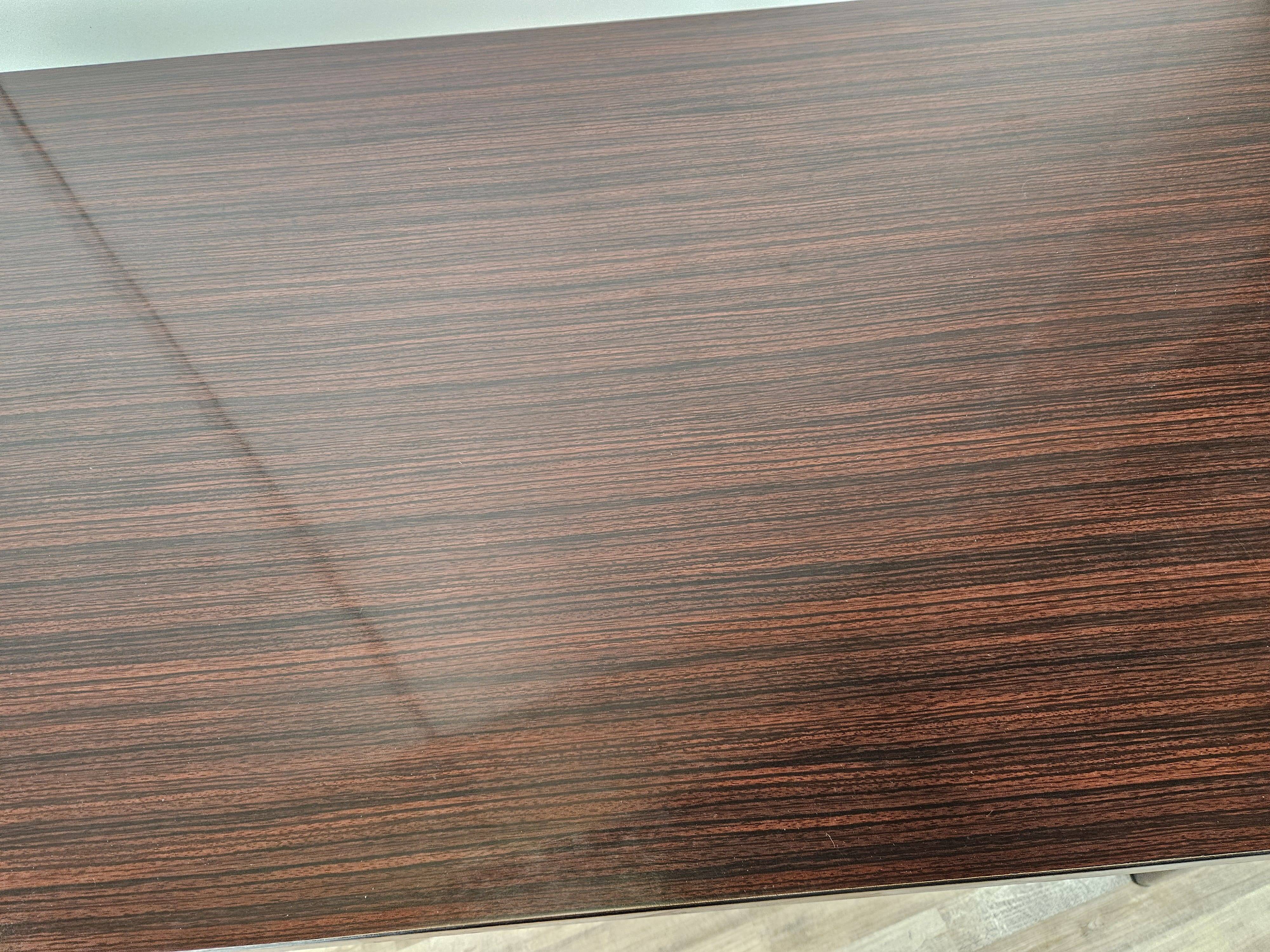 Mid Century table in rosewood laminate