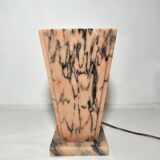 Lámpara de mesa de mármol. España, 1970s.