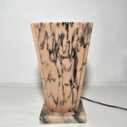 Lámpara de mesa de mármol. España, 1970s.