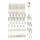 Christofle Marly, 49-piece cutlery set, new condition