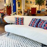 Vintage three-seater sofa