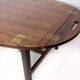 Butler's tray in rosewood of Danish design from the 1960s
